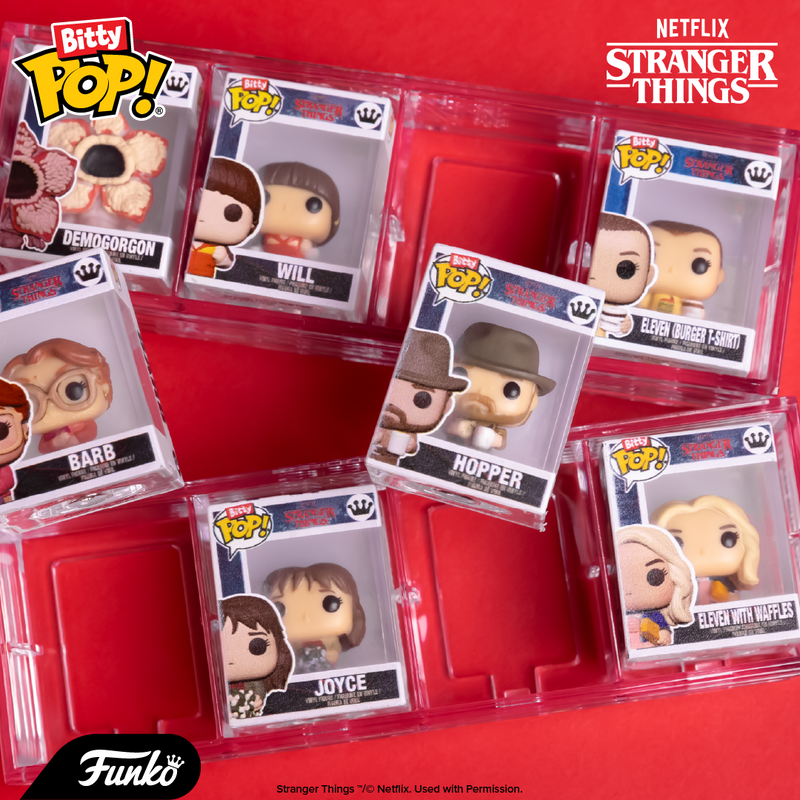 BITTY POP! STRANGER THINGS 4-PACK SERIES 4