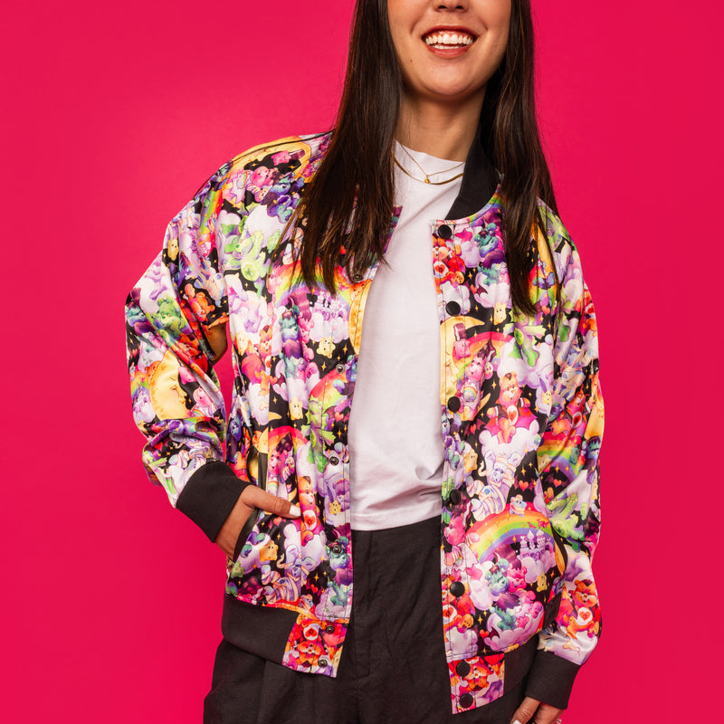 CARE BEARS X UNIVERSAL MONSTERS BOMBER JACKET