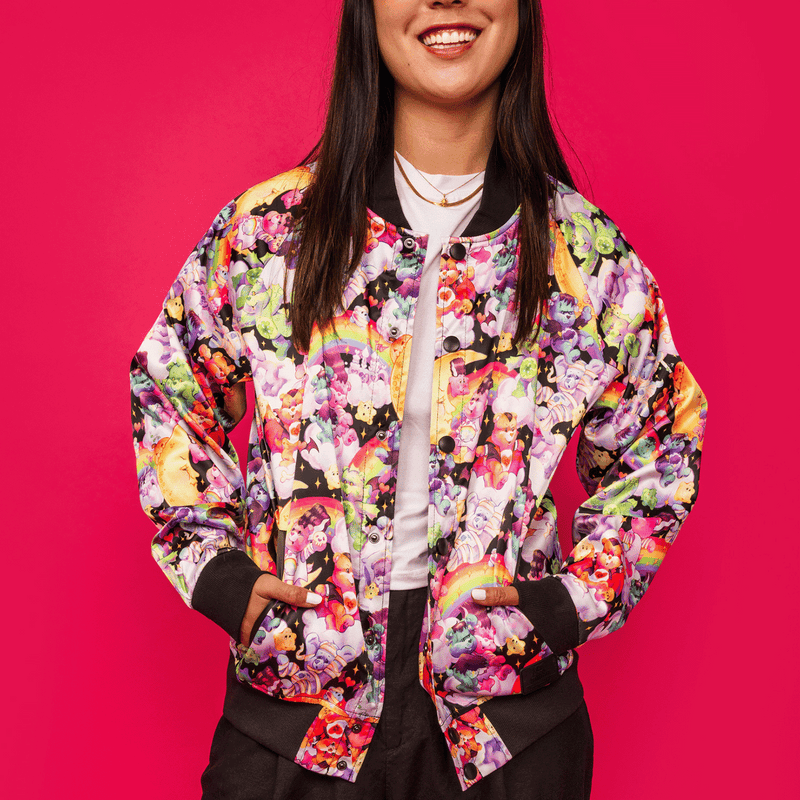 CARE BEARS X UNIVERSAL MONSTERS BOMBER JACKET