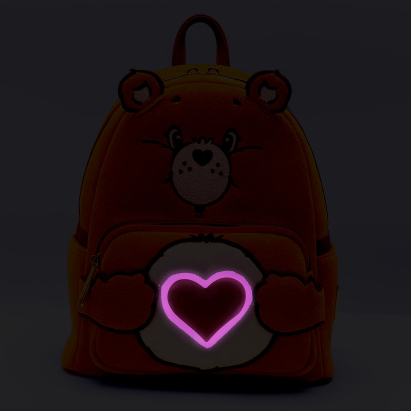 TENDERHEART BEAR GLOW COSPLAY MINI BACKPACK - CARE BEARS