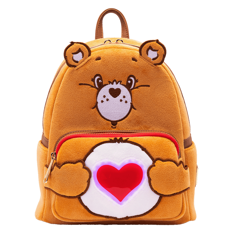 TENDERHEART BEAR GLOW COSPLAY MINI BACKPACK - CARE BEARS