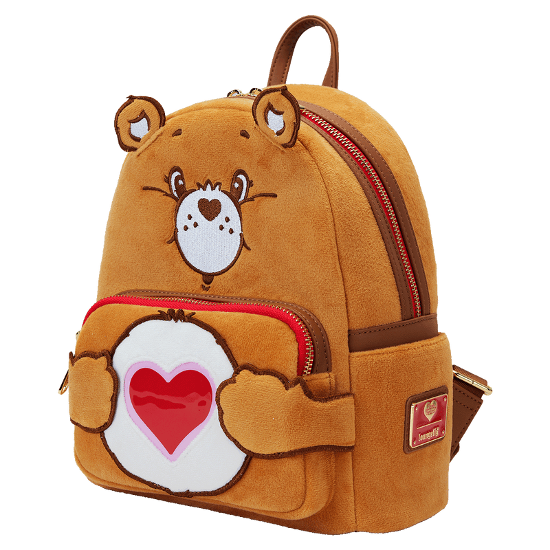 TENDERHEART BEAR GLOW COSPLAY MINI BACKPACK - CARE BEARS