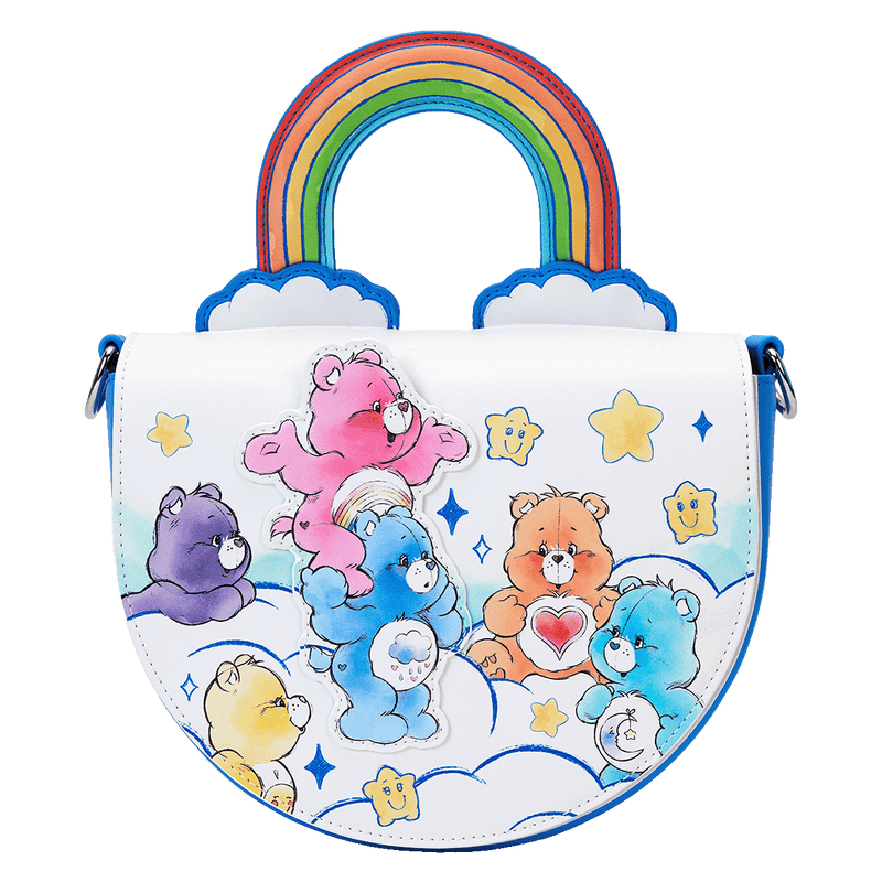 RAINBOW HANDLE CROSSBODY BAG - CARE BEARS