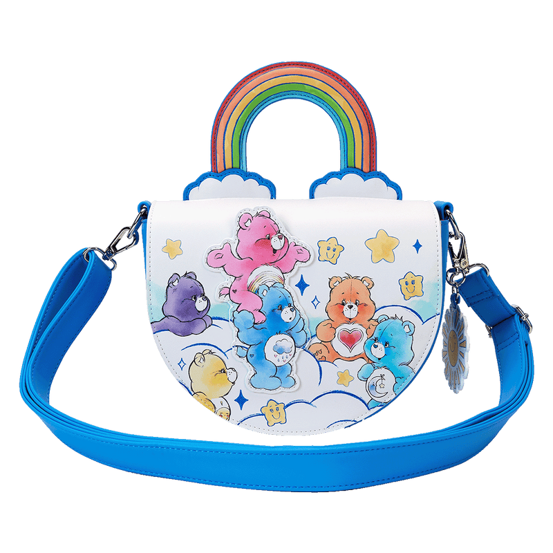 RAINBOW HANDLE CROSSBODY BAG - CARE BEARS