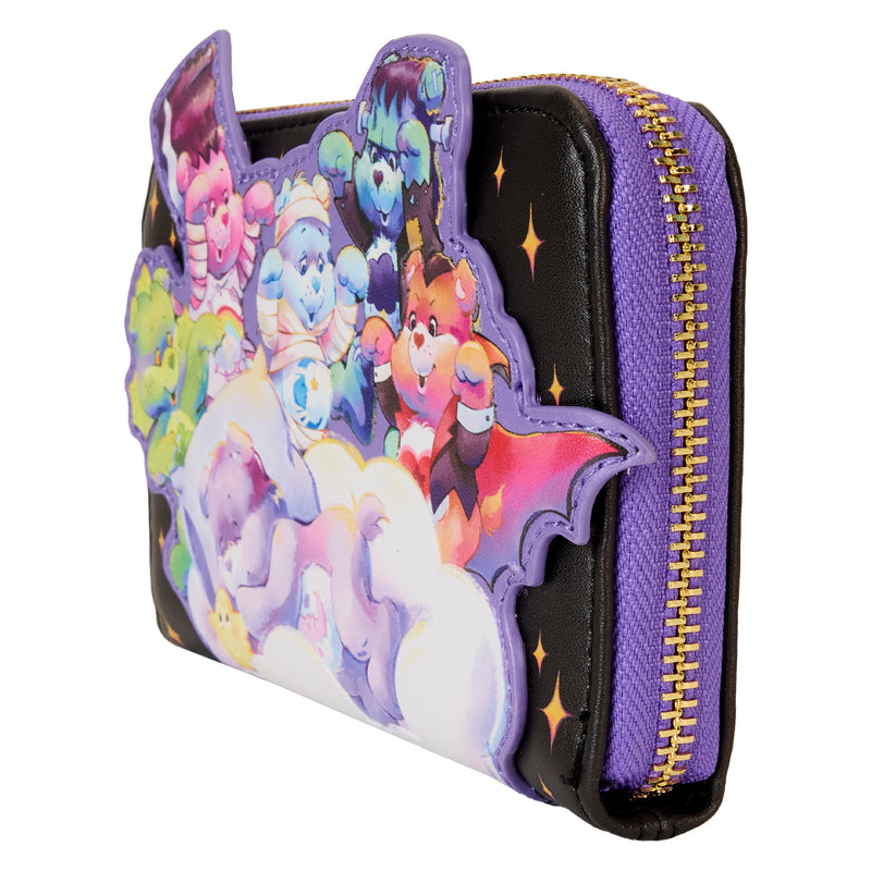 CARE BEARS X UNIVERSAL MONSTERS SCARY DREAMS ZIP AROUND WALLET