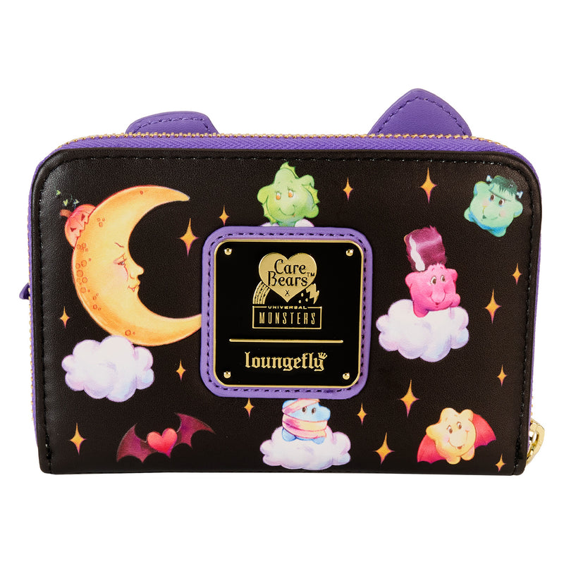 CARE BEARS X UNIVERSAL MONSTERS SCARY DREAMS ZIP AROUND WALLET