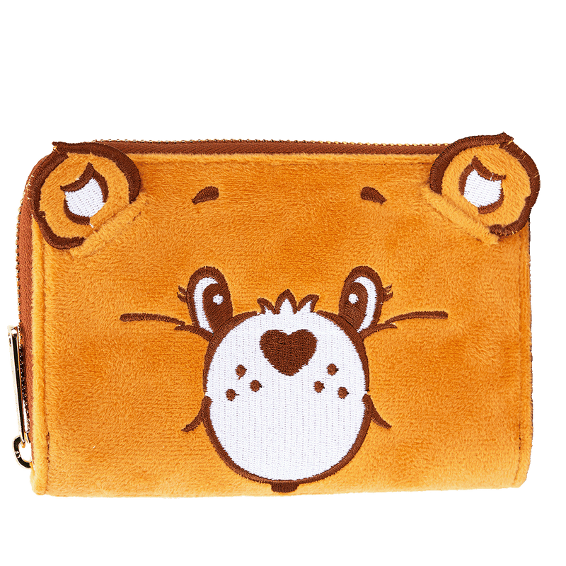 TENDERHEART BEAR GLOW ZIP AROUND WALLET - CARE BEARS