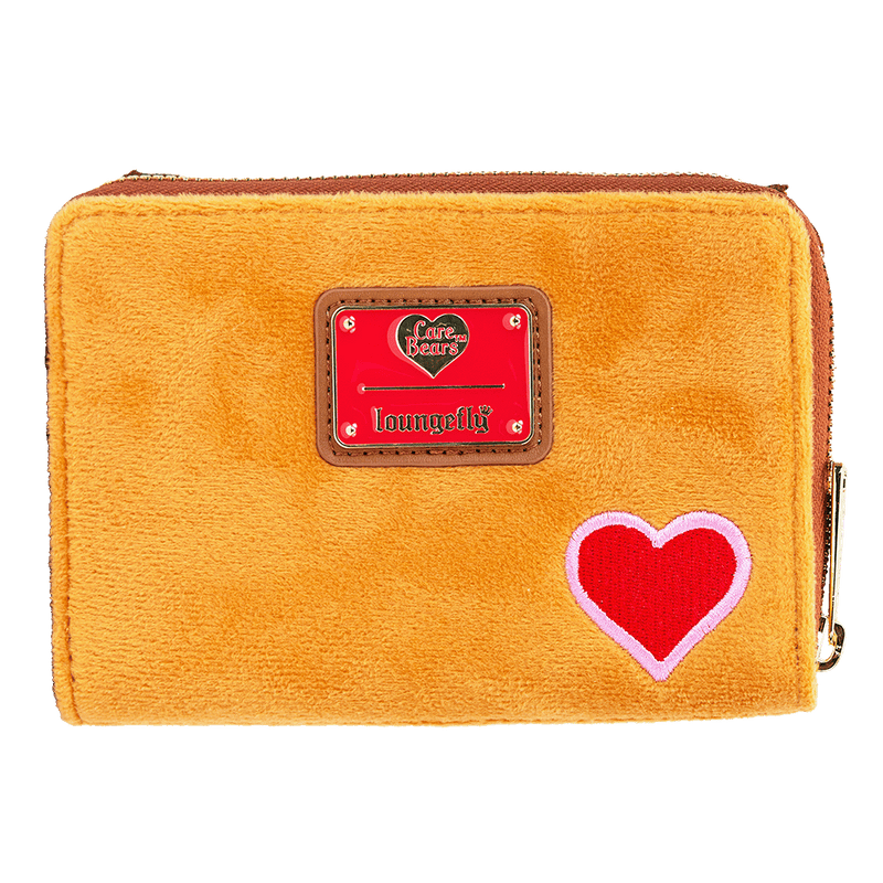 TENDERHEART BEAR GLOW ZIP AROUND WALLET - CARE BEARS