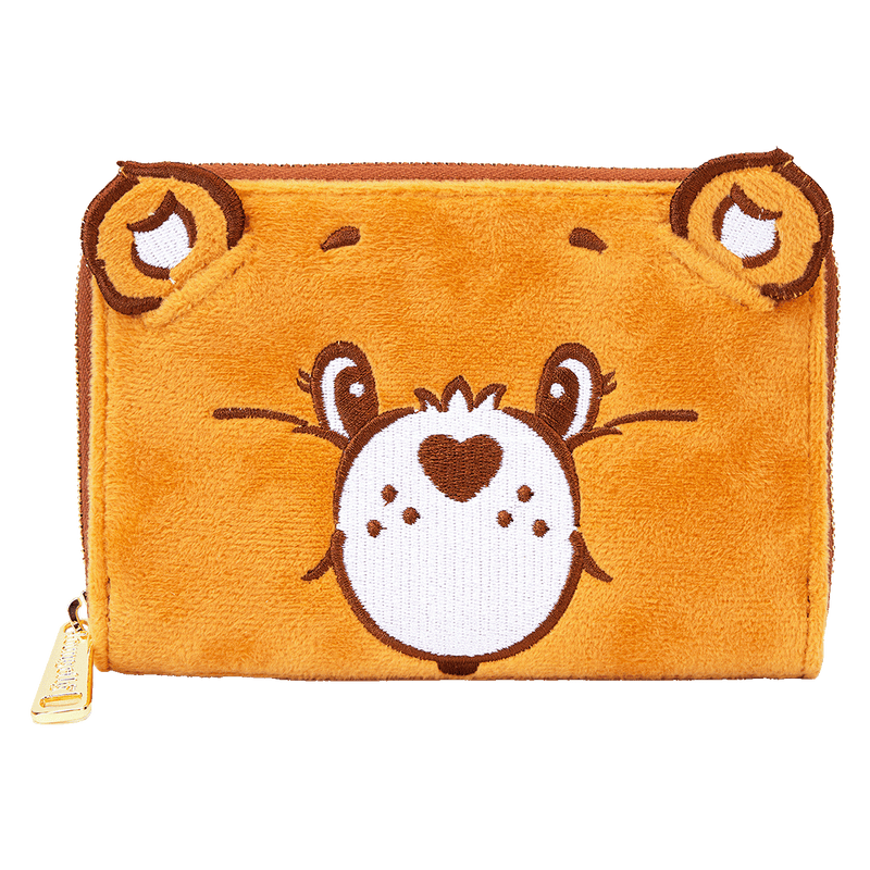 TENDERHEART BEAR GLOW ZIP AROUND WALLET - CARE BEARS