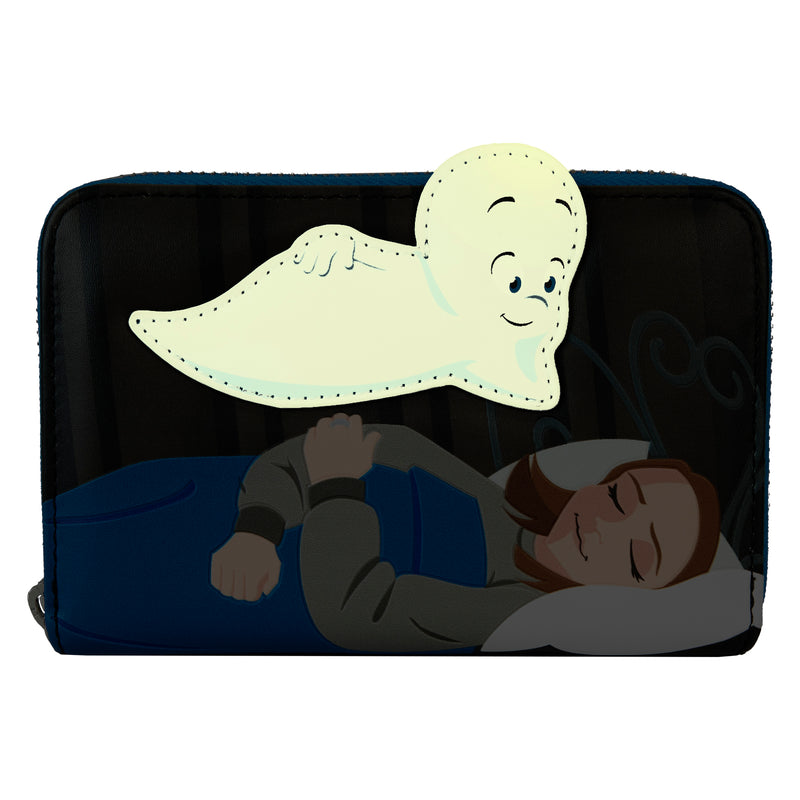 CASPER THE FRIENDLY GHOST HALLOWEEN ZIP AROUND WALLET - UNIVERSAL