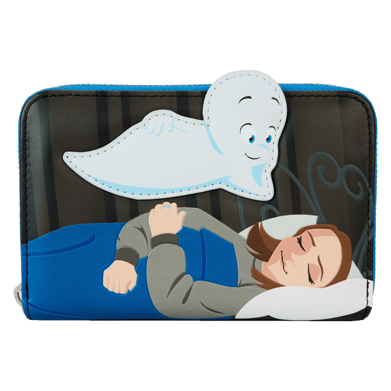 CASPER THE FRIENDLY GHOST HALLOWEEN ZIP AROUND WALLET - UNIVERSAL