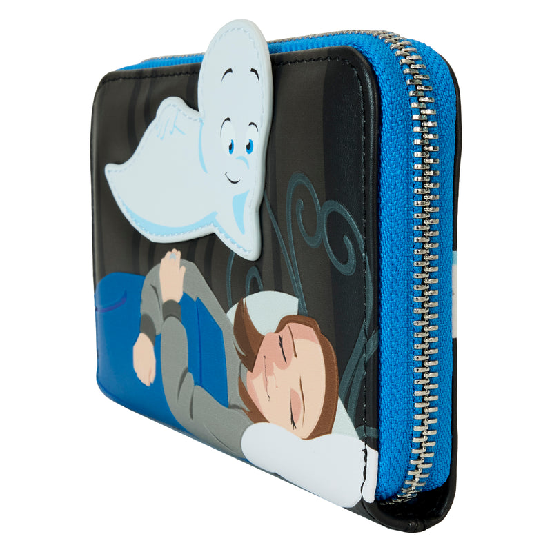 CASPER THE FRIENDLY GHOST HALLOWEEN ZIP AROUND WALLET - UNIVERSAL