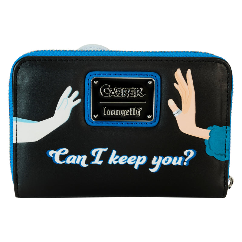 CASPER THE FRIENDLY GHOST HALLOWEEN ZIP AROUND WALLET - UNIVERSAL