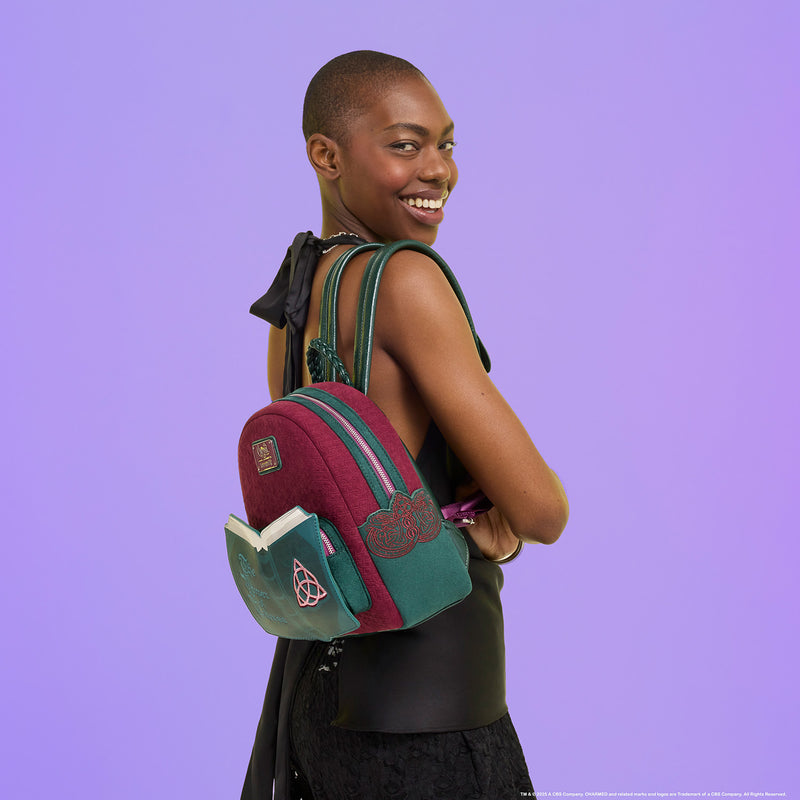BOOK OF SHADOWS LIGHT UP MINI BACKPACK - CHARMED