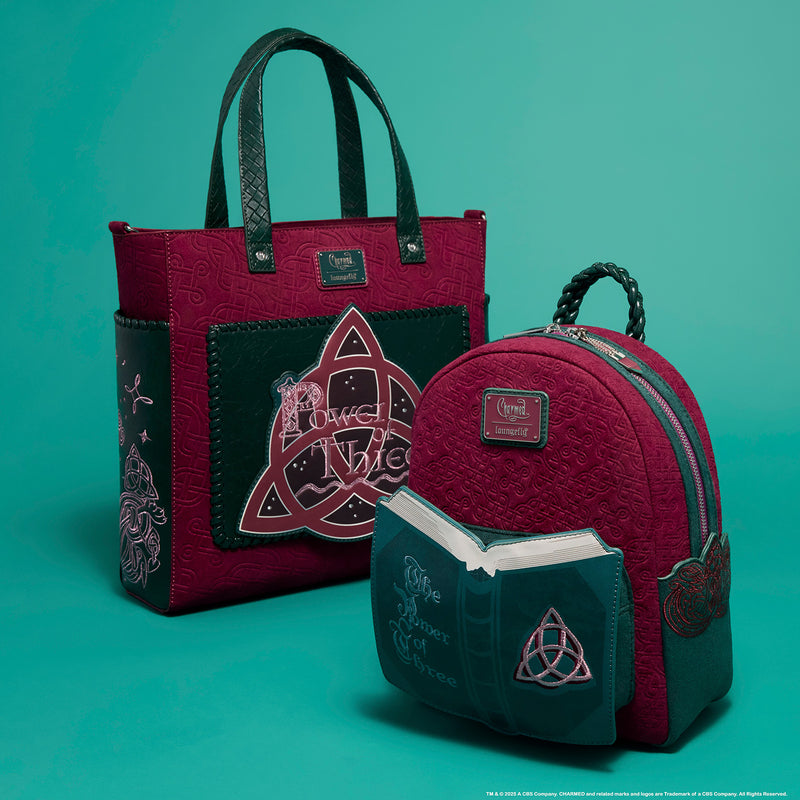 POWER OF THREE CONVERTIBLE BACKPACK & TOTE BAG - CHARMED