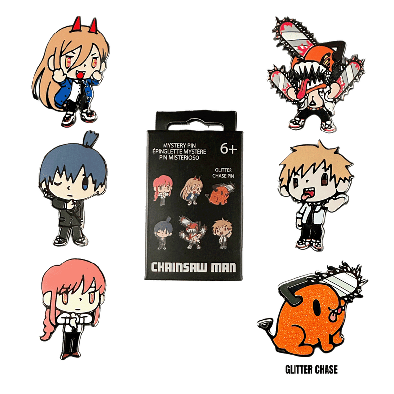 CHAINSAW MAN CHIBI BLIND BOX PIN