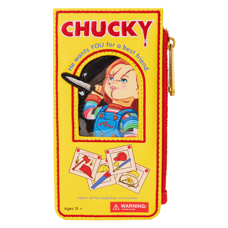 CHUCKY BOX LARGE CARDHOLDER - CHILD'S PLAY