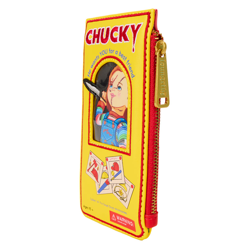 CHUCKY BOX LARGE CARDHOLDER - CHILD'S PLAY