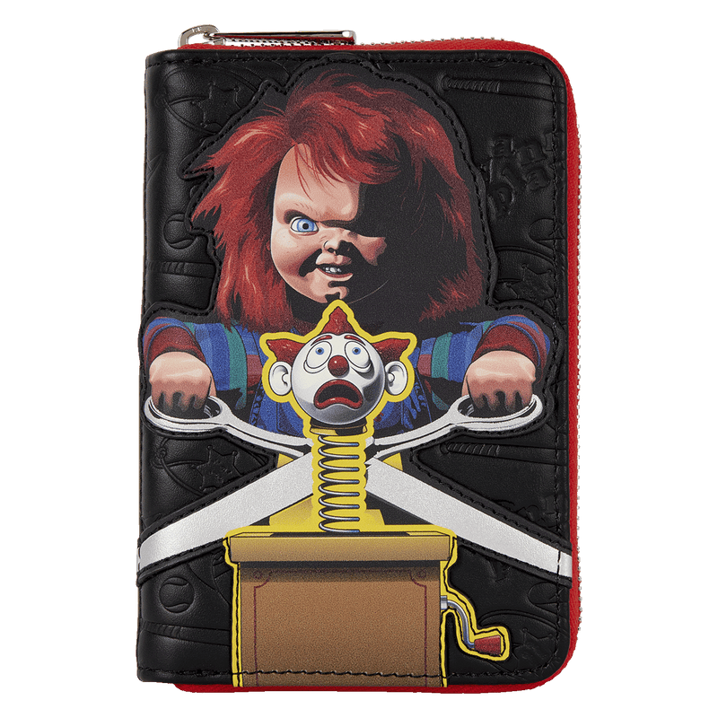 CHUCKY CLOWN ZIP AROUND WALLET - CHILD'S PLAY