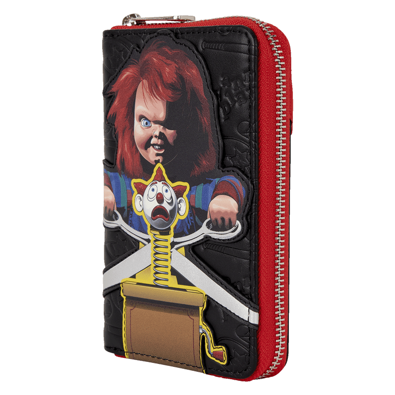 CHUCKY CLOWN ZIP AROUND WALLET - CHILD'S PLAY