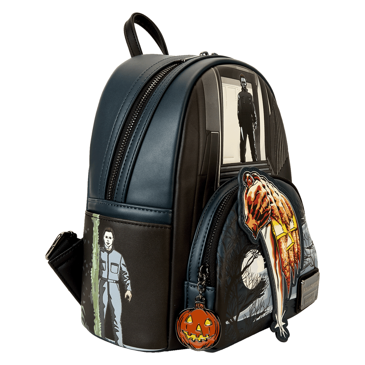 Michael Myers fashion Mini Back Pack, Figural Vinyl Bagclips New, Funko Pop