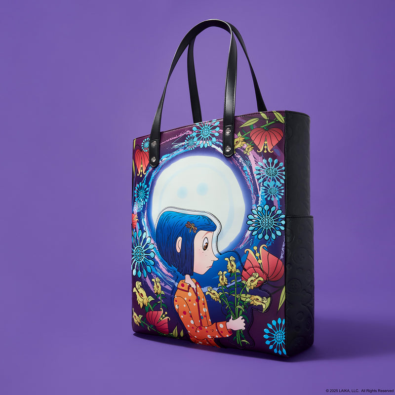 CORALINE GLOW IN THE DARK TOTE BAG - LAIKA