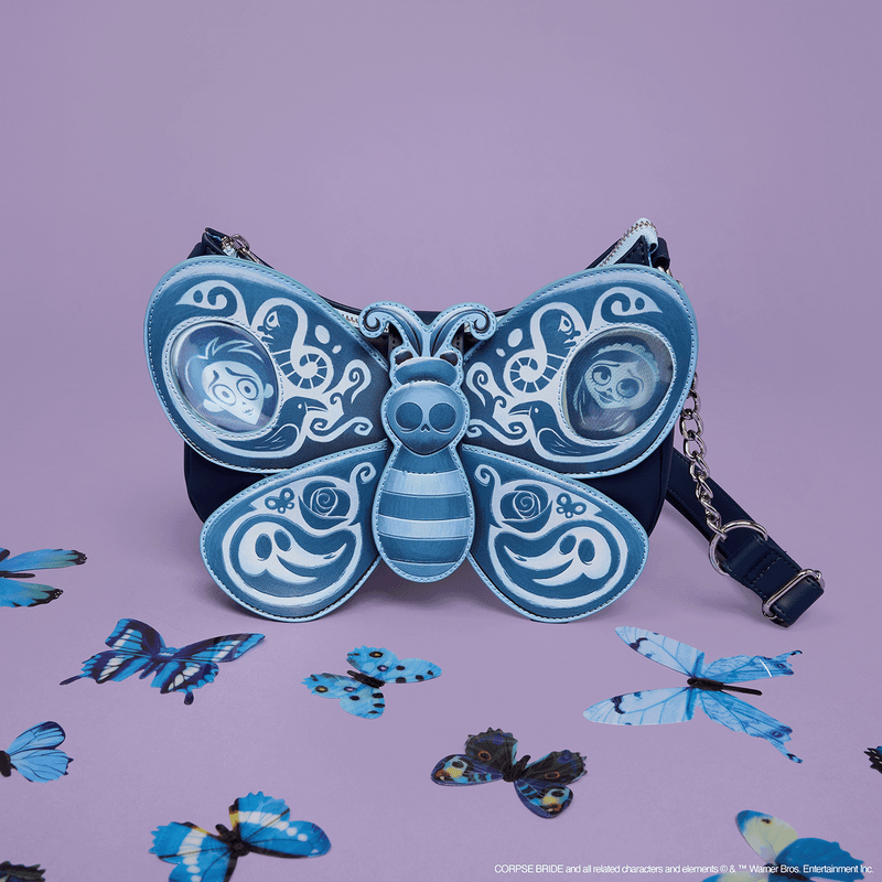 BUTTERFLY CROSSBODY BAG - CORPSE BRIDE