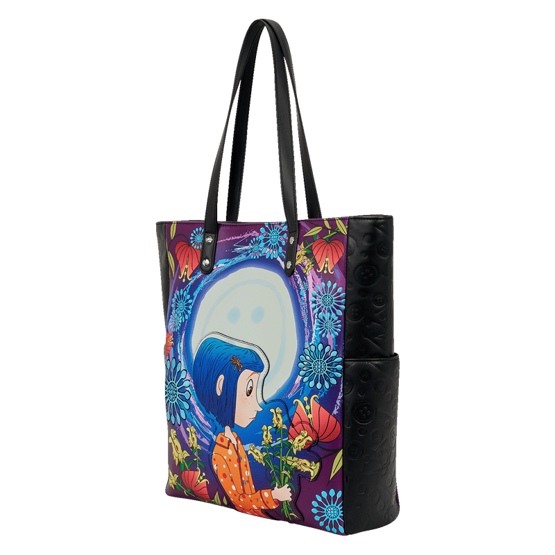 CORALINE GLOW IN THE DARK TOTE BAG - LAIKA
