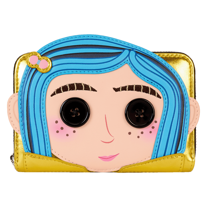 CORALINE DOLL COSPLAY ZIP AROUND WALLET - LAIKA