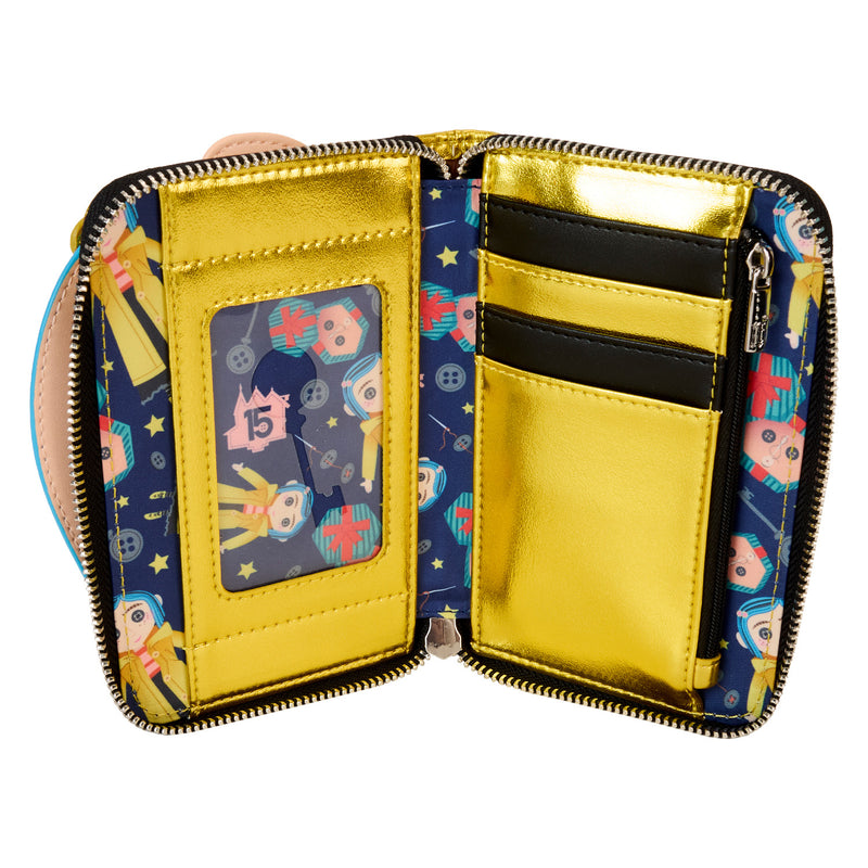 CORALINE DOLL COSPLAY ZIP AROUND WALLET - LAIKA