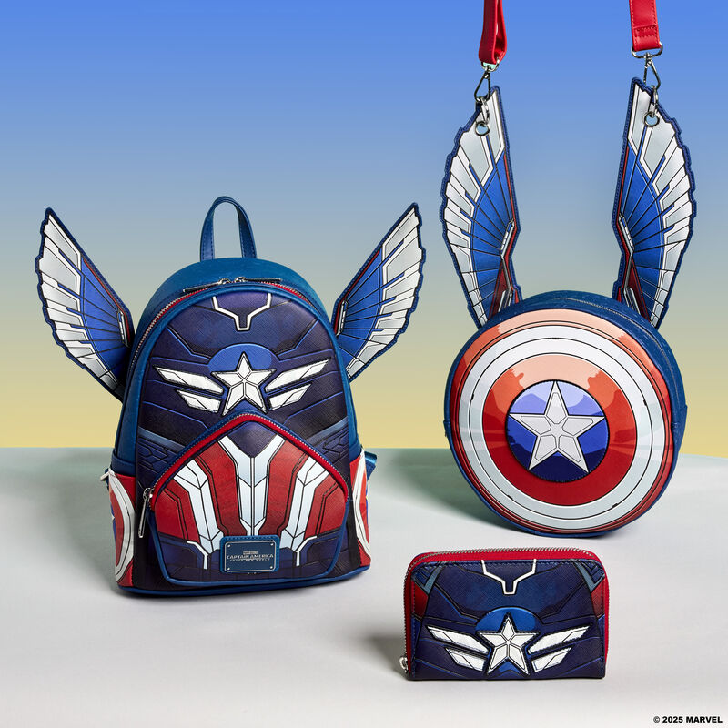 BRAVE NEW WORLD COSPLAY MINI BACKPACK - CAPTAIN AMERICA