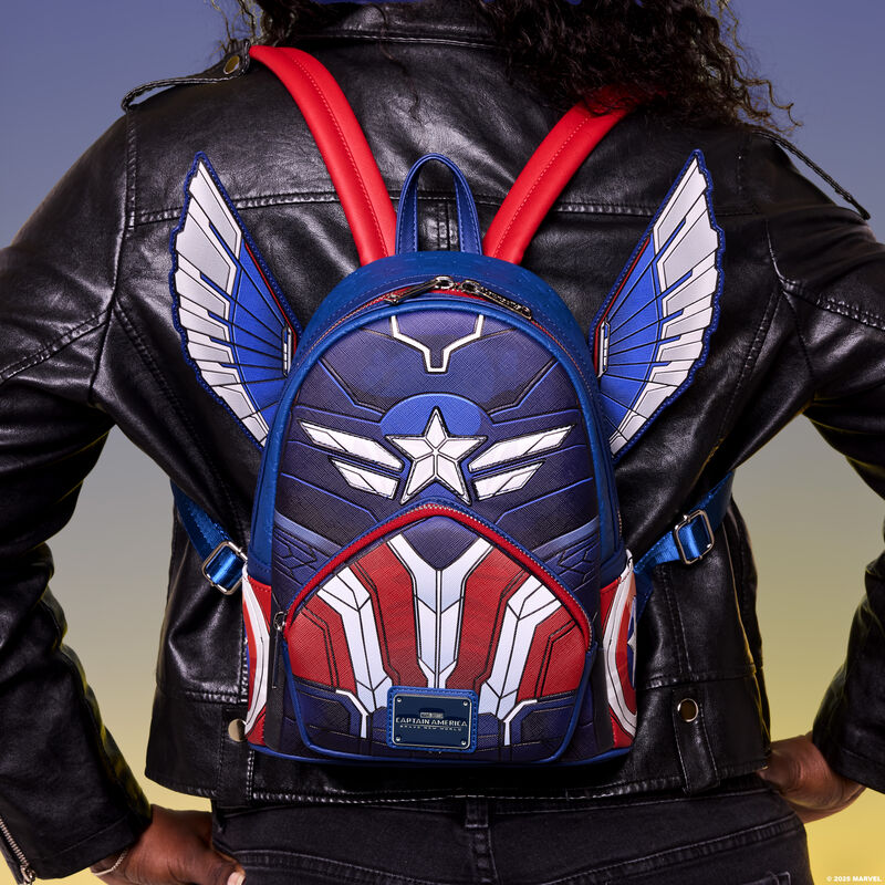 BRAVE NEW WORLD COSPLAY MINI BACKPACK - CAPTAIN AMERICA