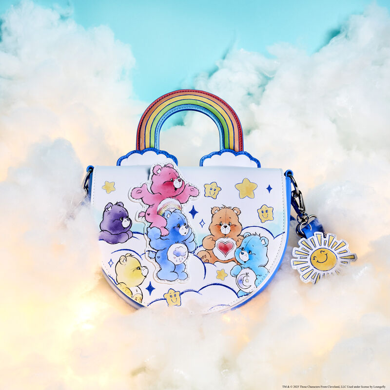 RAINBOW HANDLE CROSSBODY BAG - CARE BEARS