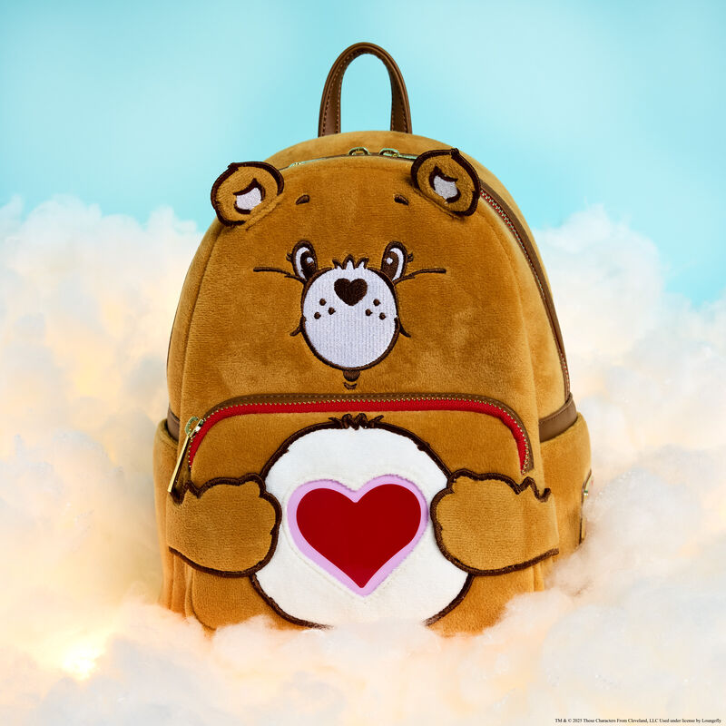 TENDERHEART BEAR GLOW COSPLAY MINI BACKPACK - CARE BEARS