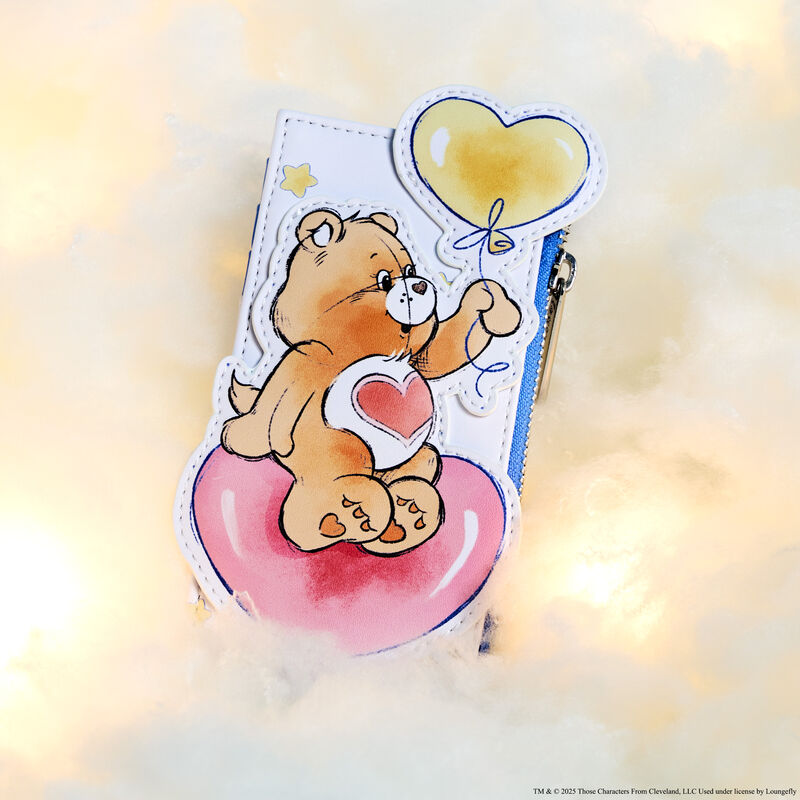 HEART BALLOON CARD HOLDER - CARE BEARS