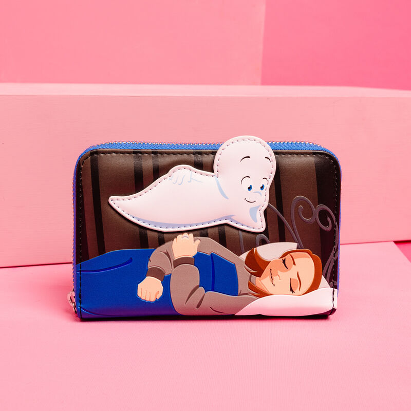 CASPER THE FRIENDLY GHOST HALLOWEEN ZIP AROUND WALLET - UNIVERSAL