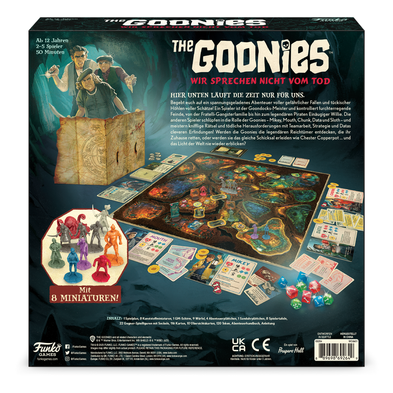 THE GOONIES: NEVER SAY DIE GAME (DE)
