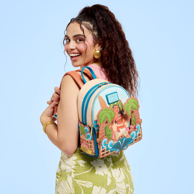 MOANA MOVING PALM TREES MINI BACKPACK - DISNEY