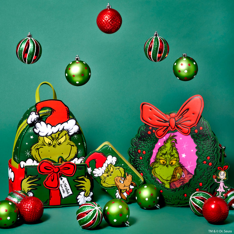 THE GRINCH SANTA COSPLAY MINI BACKPACK - DR SEUSS