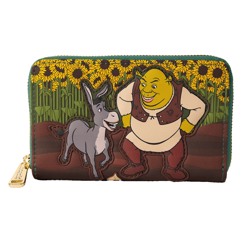 SHREK SPRING VIBES ZIP AROUND WALLET - DREAMWORKS