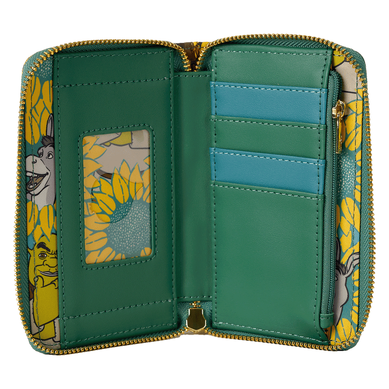 SHREK SPRING VIBES ZIP AROUND WALLET - DREAMWORKS