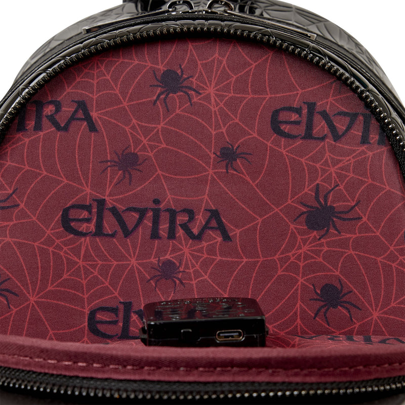 ELVIRA COSPLAY LIGHT UP MINI BACKPACK