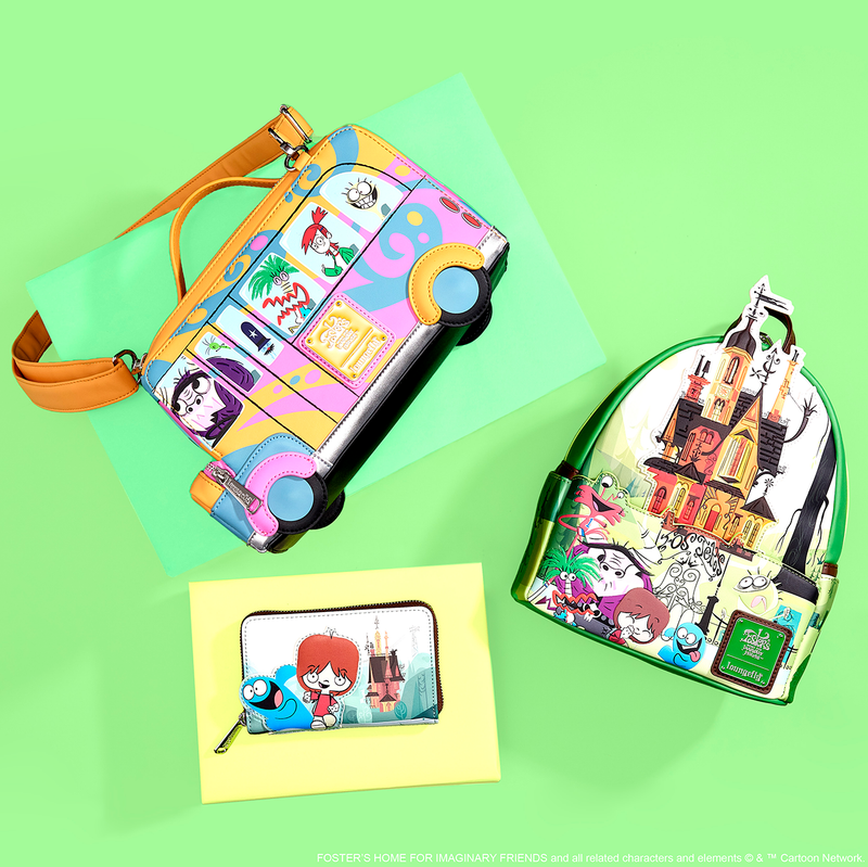FOSTERS HOME FOR IMAGINARY FRIENDS HOUSE MINI BACKPACK - CARTOON NETWORK