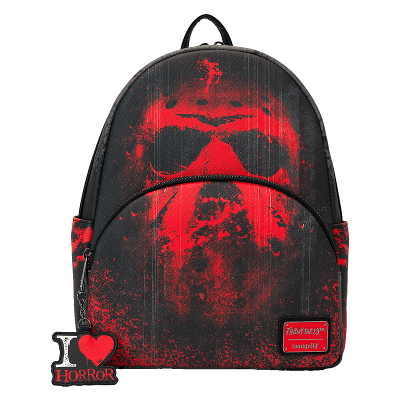 FRIDAY THE 13TH I HEART HORROR MINI BACKPACK - WARNER BROTHERS