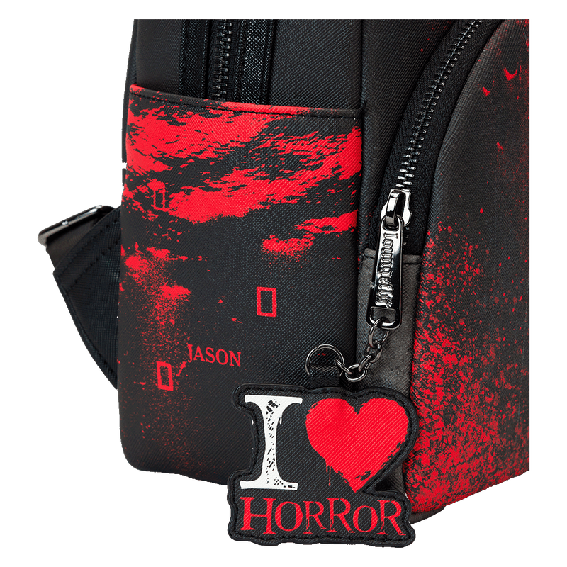 FRIDAY THE 13TH I HEART HORROR MINI BACKPACK - WARNER BROTHERS