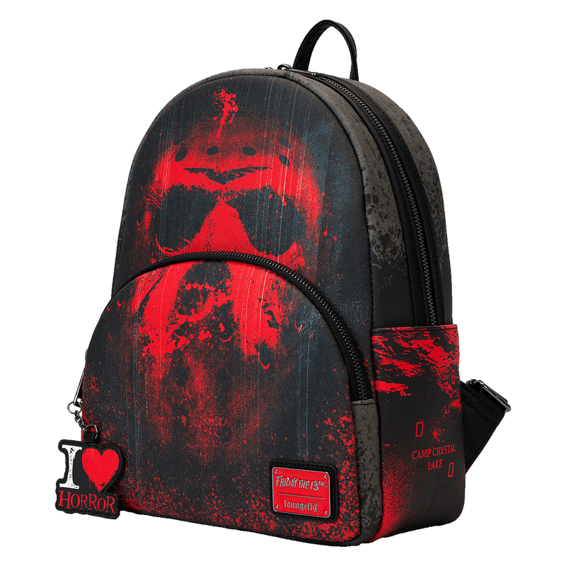 FRIDAY THE 13TH I HEART HORROR MINI BACKPACK - WARNER BROTHERS