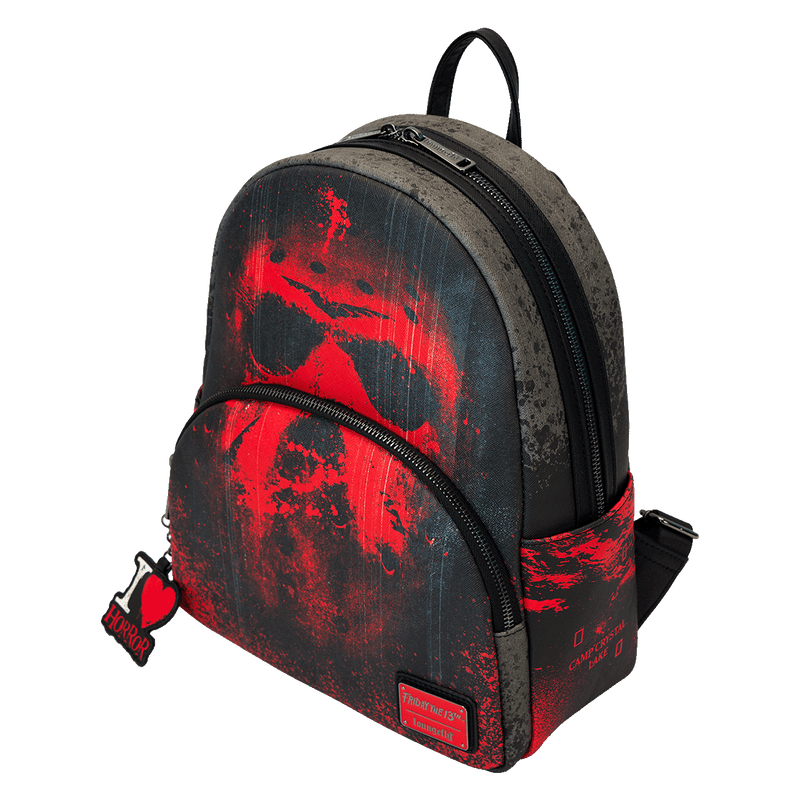 FRIDAY THE 13TH I HEART HORROR MINI BACKPACK - WARNER BROTHERS