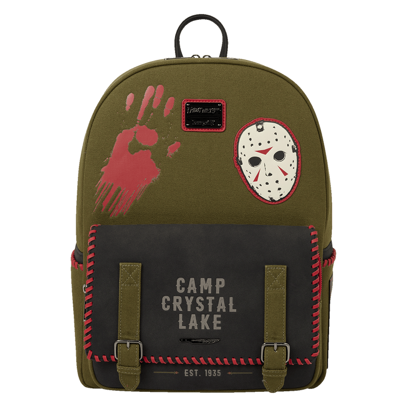 CAMP CRYSTAL LAKE FULL-SIZE BACKPACK - FRIDAY THE 13TH
