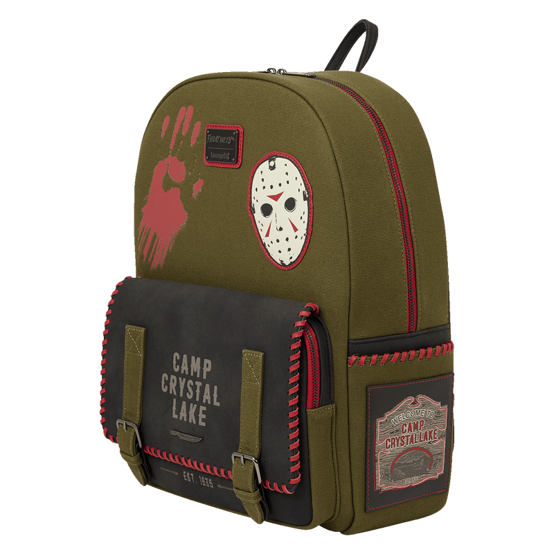 CAMP CRYSTAL LAKE FULL-SIZE BACKPACK - FRIDAY THE 13TH