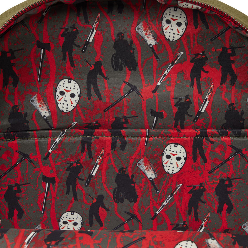 CAMP CRYSTAL LAKE FULL-SIZE BACKPACK - FRIDAY THE 13TH
